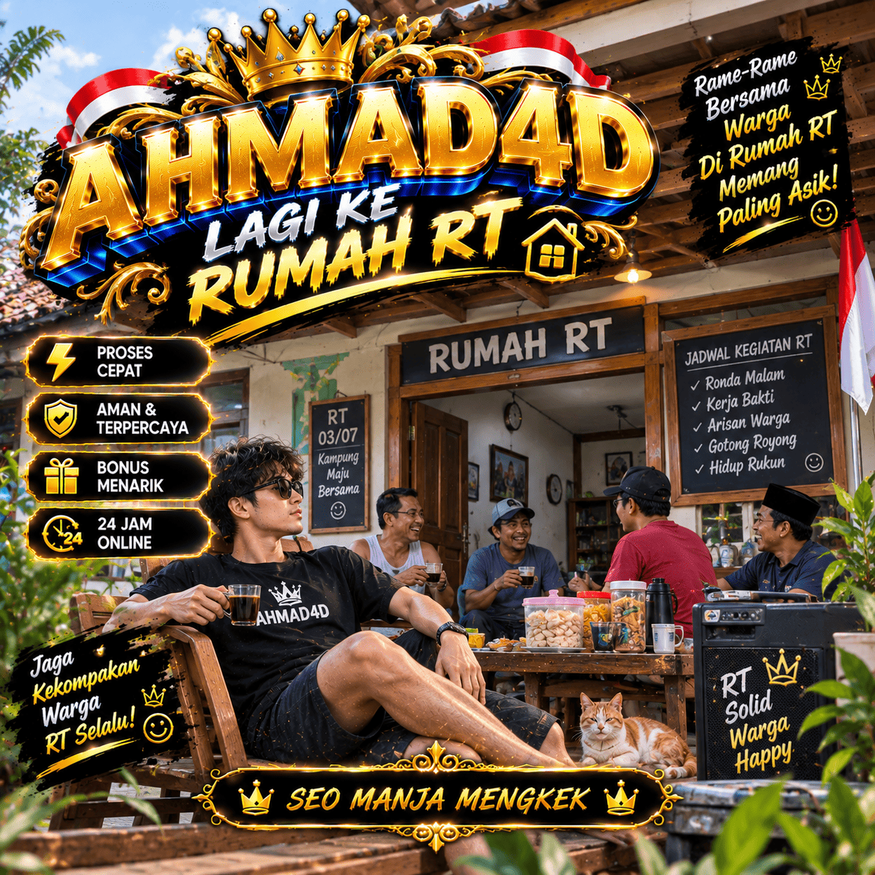 Banner AHMAD4D Cyber Blue